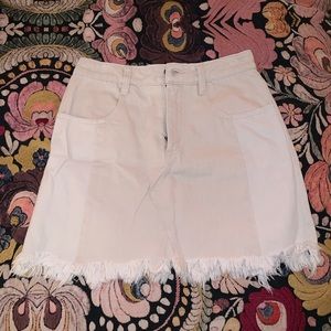 Free People Morning Daze Mini Skirt